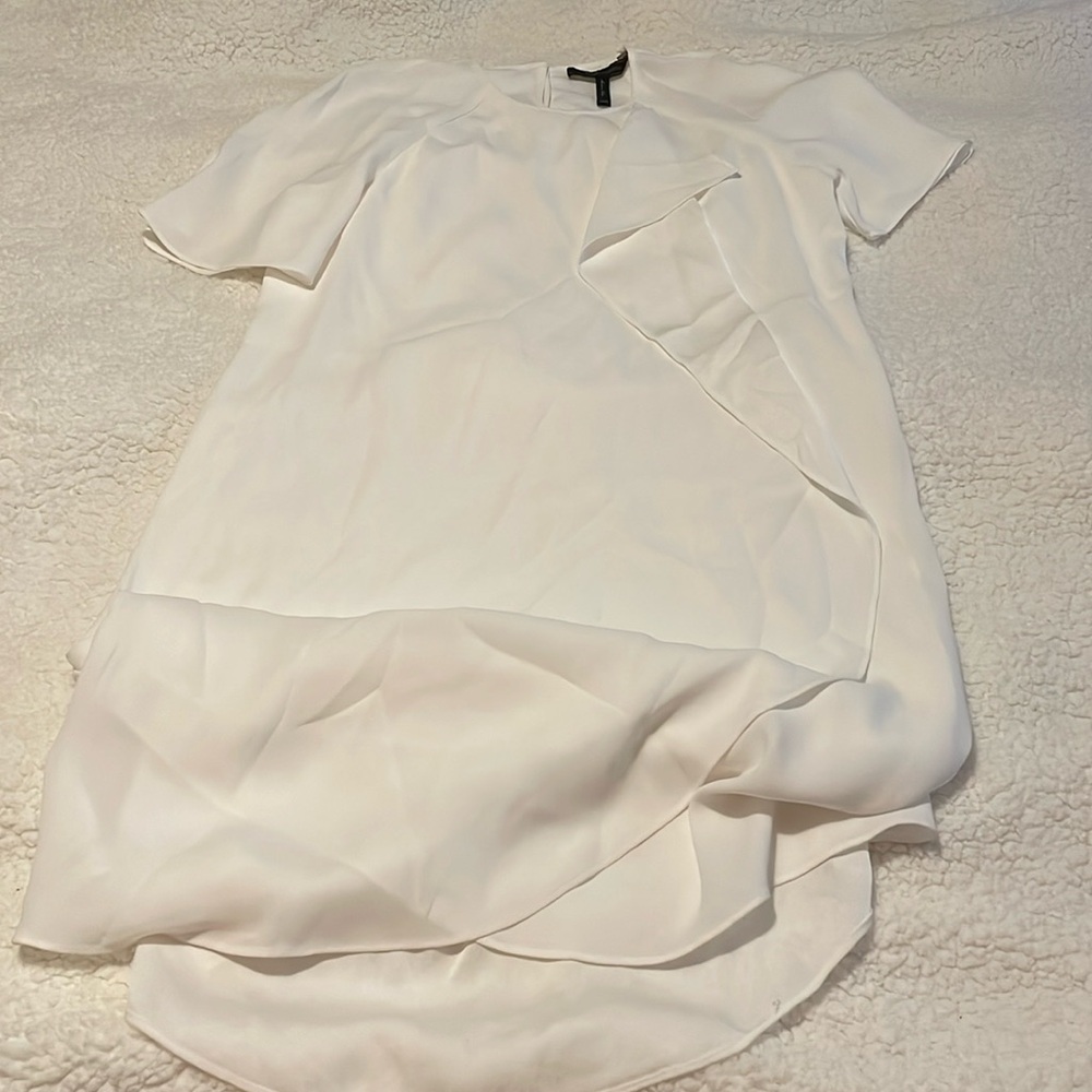 BCBG Maxazria White Dress Size XXS